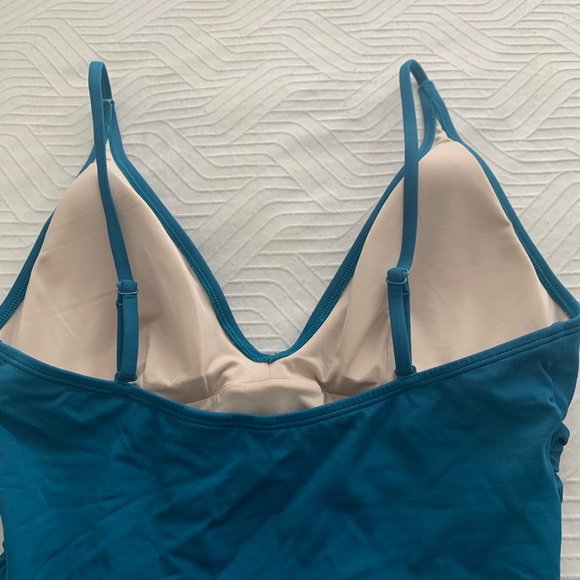 Joe Fresh one piece blue bathing suit- never worn. - Picture 3 of 4